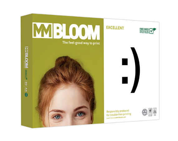 Папір офісний А4, 80 г/м2, 500 арк, MM BLOOM EXCELLENT